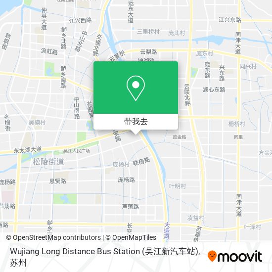 Wujiang Long Distance Bus Station (吴江新汽车站)地图