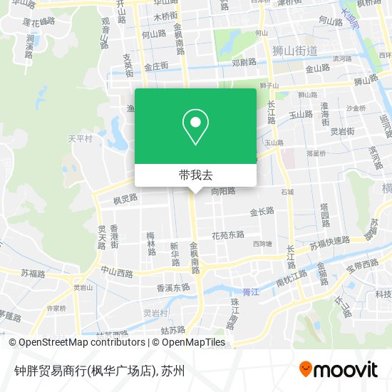 钟胖贸易商行(枫华广场店)地图