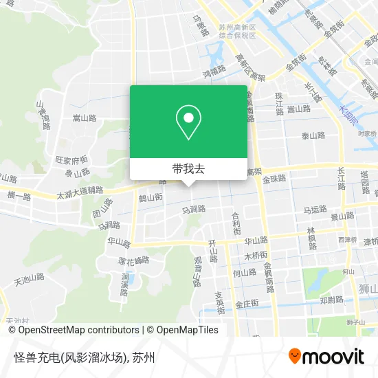 怪兽充电(风影溜冰场)地图