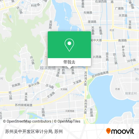苏州吴中开发区审计分局地图