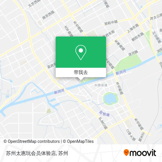 苏州太惠玩会员体验店地图