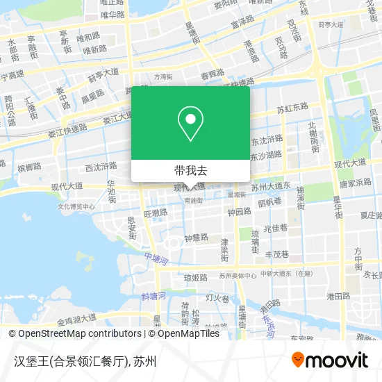 汉堡王(合景领汇餐厅)地图