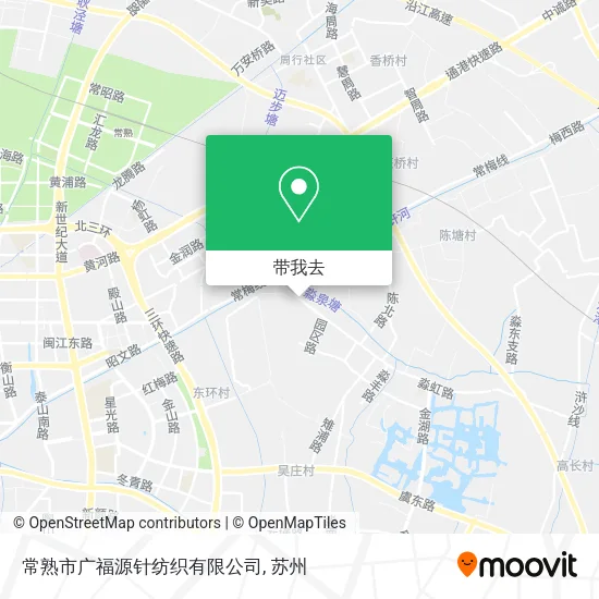 常熟市广福源针纺织有限公司地图