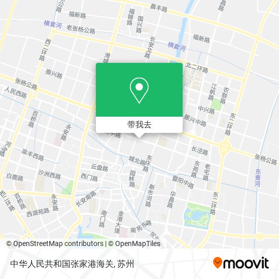 中华人民共和国张家港海关地图