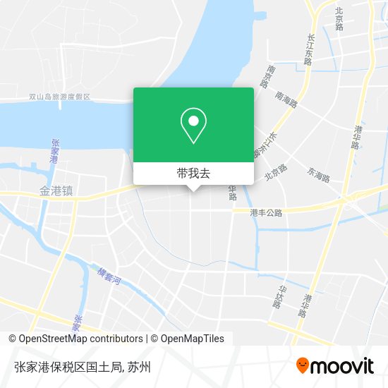 张家港保税区国土局地图