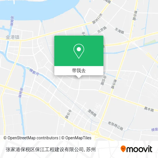 张家港保税区保江工程建设有限公司地图