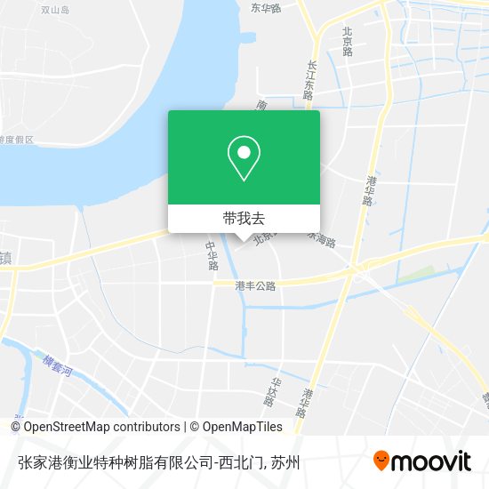 张家港衡业特种树脂有限公司-西北门地图