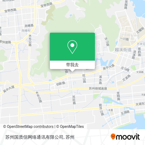 苏州国质信网络通讯有限公司地图