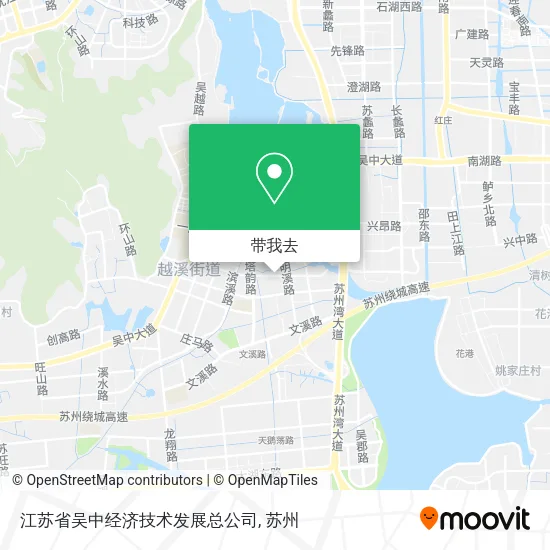 江苏省吴中经济技术发展总公司地图