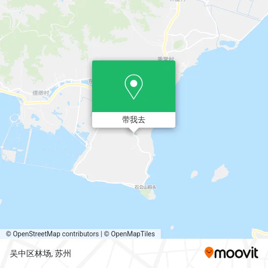 吴中区林场地图