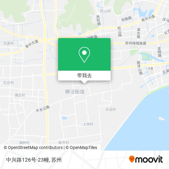 中兴路126号-23幢地图