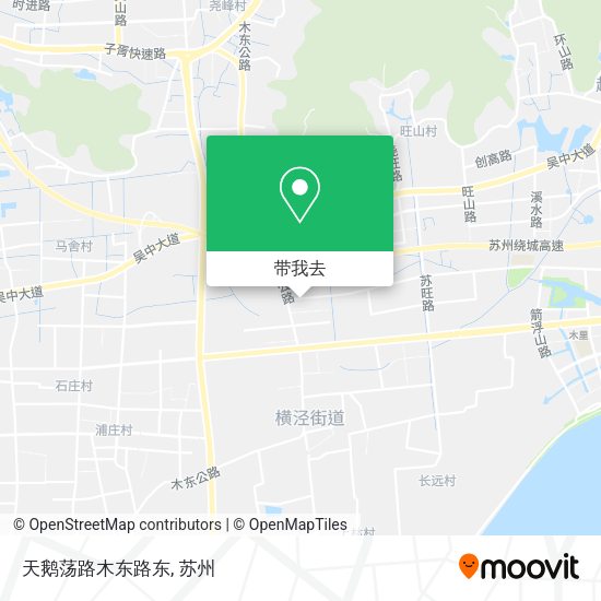 天鹅荡路木东路东地图