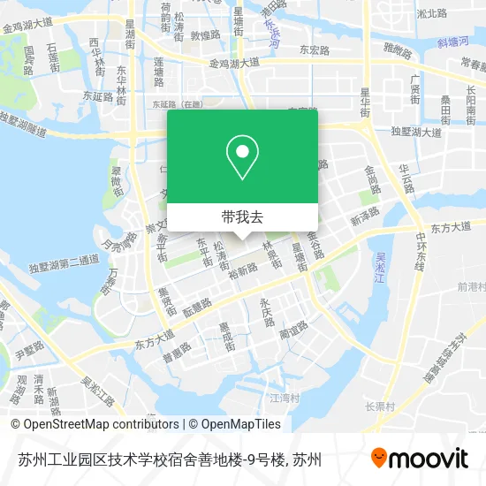 苏州工业园区技术学校宿舍善地楼-9号楼地图