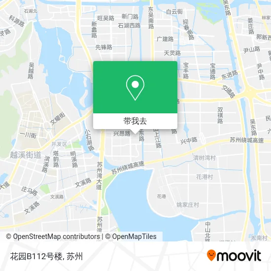 花园B112号楼地图