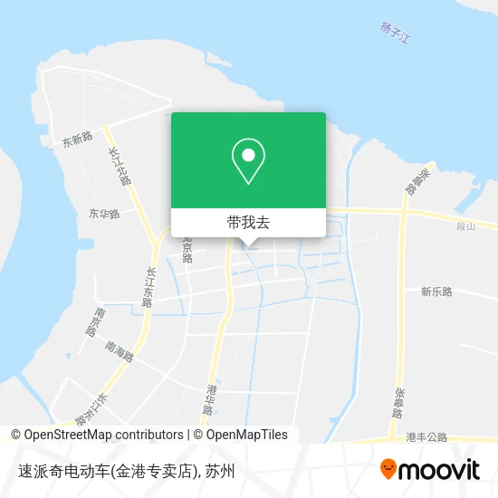 速派奇电动车(金港专卖店)地图