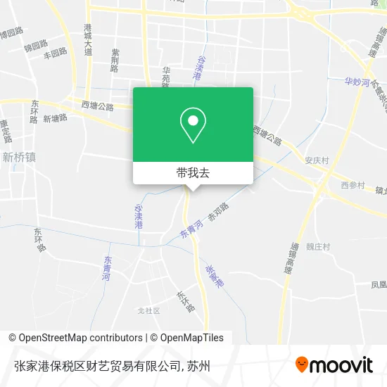 张家港保税区财艺贸易有限公司地图