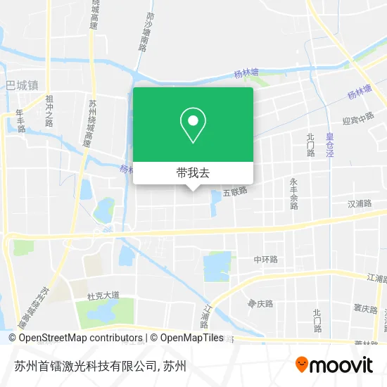 苏州首镭激光科技有限公司地图