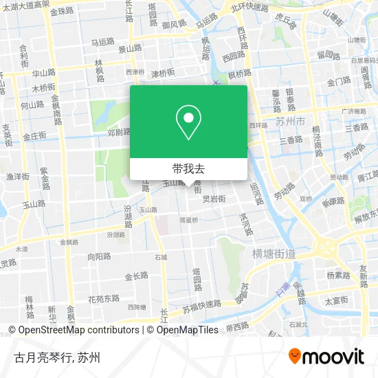 古月亮琴行地图