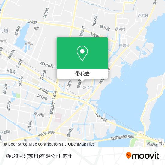 强龙科技(苏州)有限公司地图