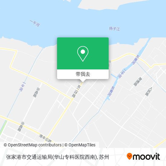 张家港市交通运输局(华山专科医院西南)地图