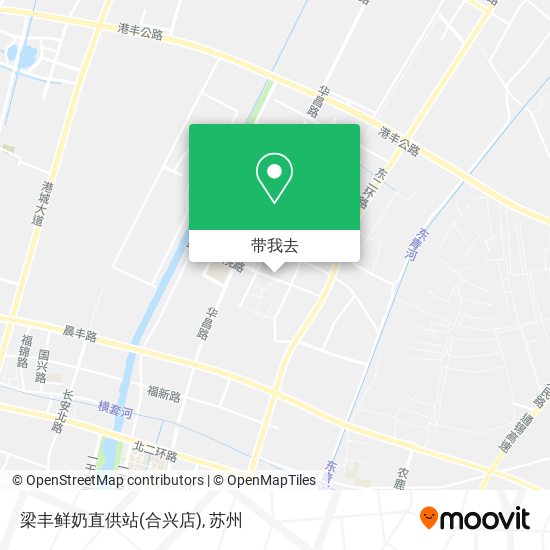 梁丰鲜奶直供站(合兴店)地图