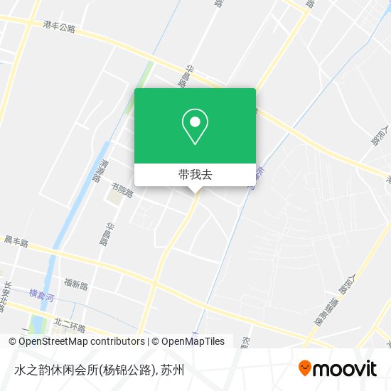 水之韵休闲会所(杨锦公路)地图