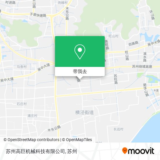 苏州高巨机械科技有限公司地图