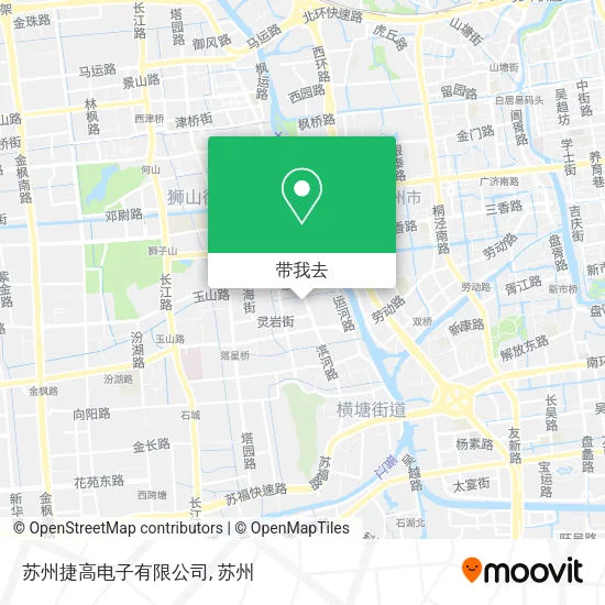 苏州捷高电子有限公司地图