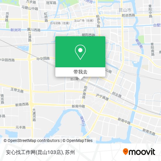 安心找工作网(昆山103店)地图