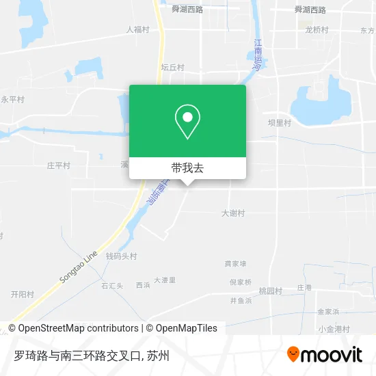 罗琦路与南三环路交叉口地图