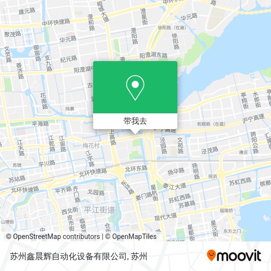 苏州鑫晨辉自动化设备有限公司地图