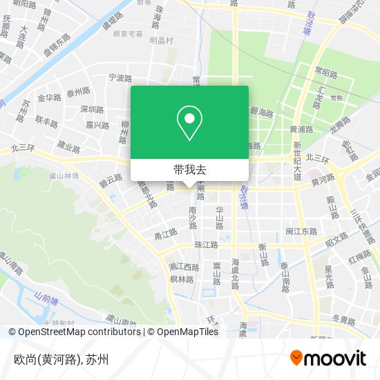欧尚(黄河路)地图
