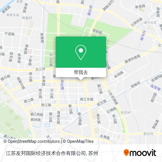 江苏友邦国际经济技术合作有限公司地图