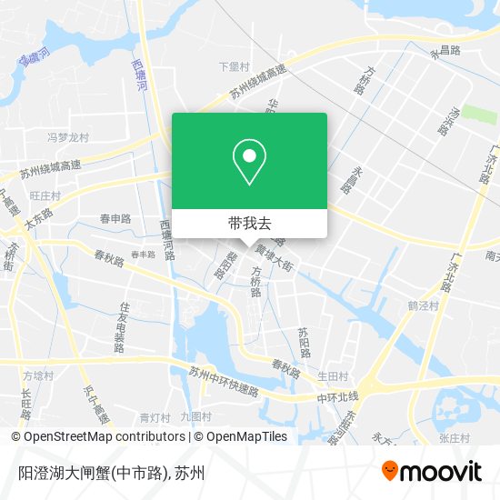 阳澄湖大闸蟹(中市路)地图