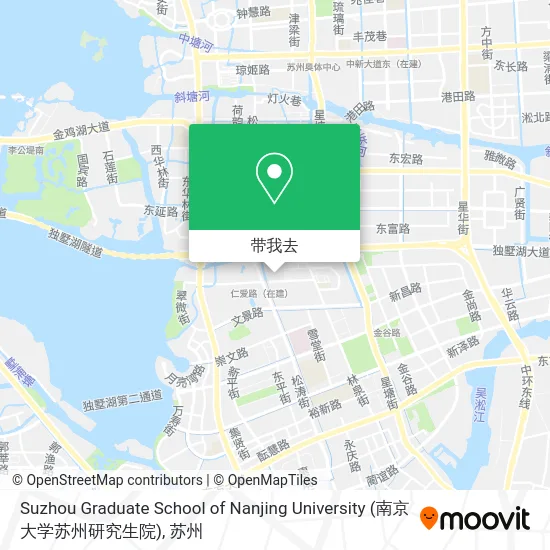 Suzhou Graduate School of Nanjing University (南京大学苏州研究生院)地图