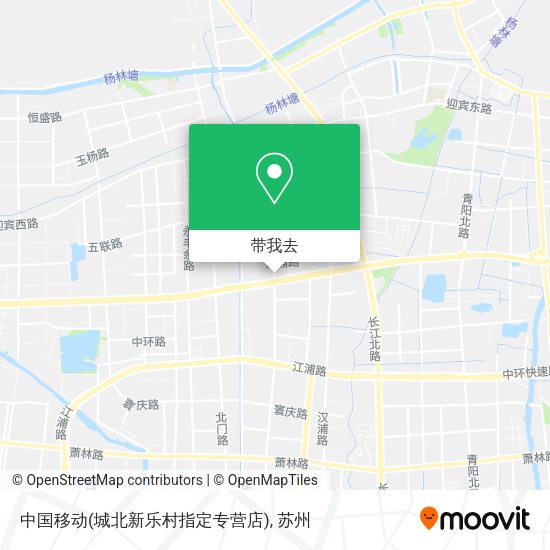 中国移动(城北新乐村指定专营店)地图