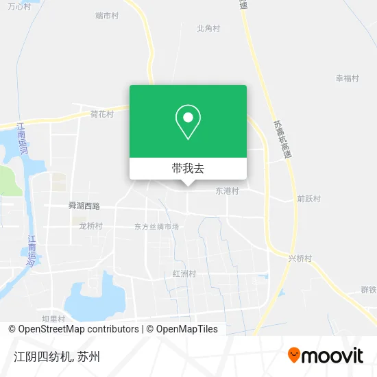 江阴四纺机地图