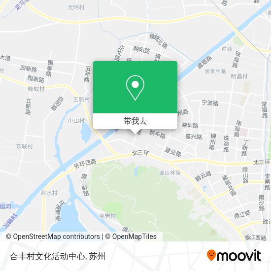 合丰村文化活动中心地图