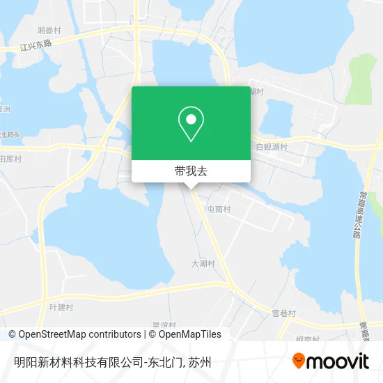 明阳新材料科技有限公司-东北门地图