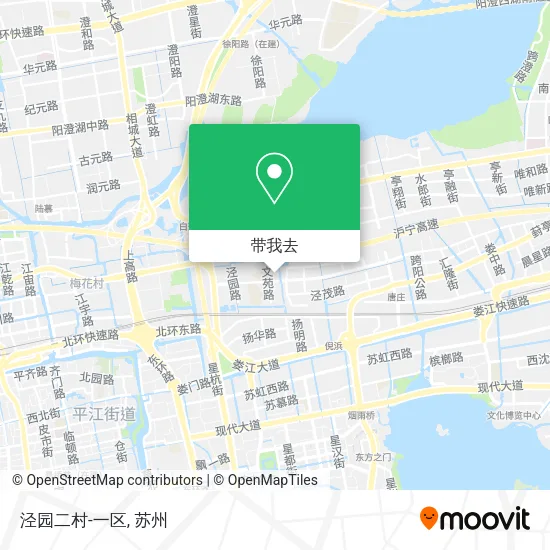 泾园二村-一区地图