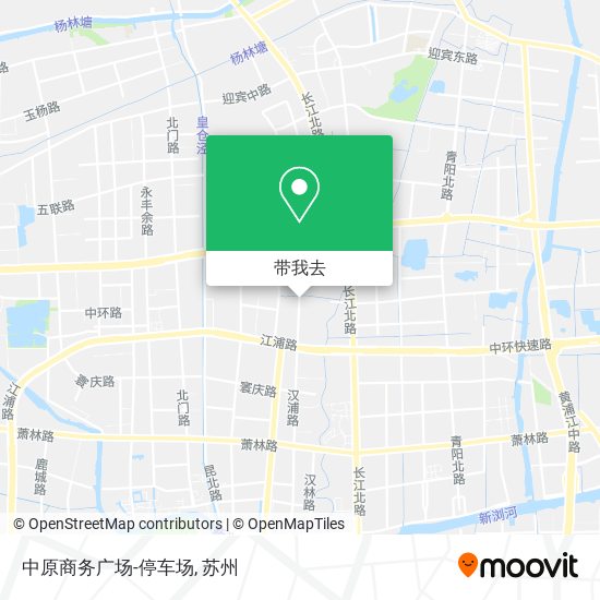 中原商务广场-停车场地图
