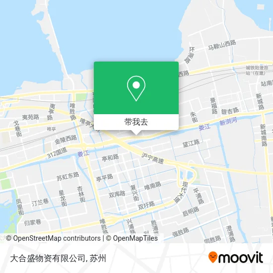 大合盛物资有限公司地图