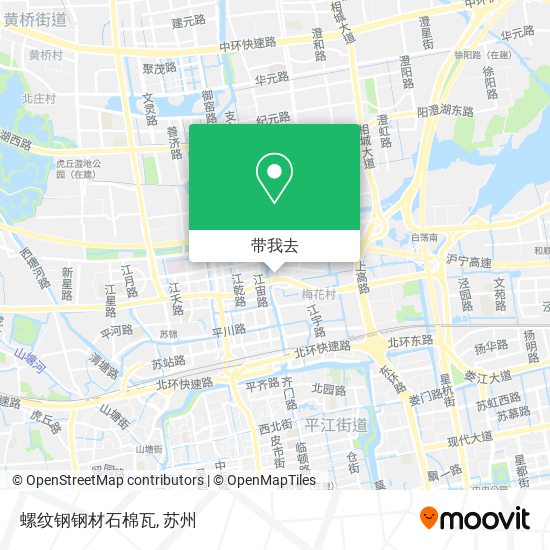 螺纹钢钢材石棉瓦地图