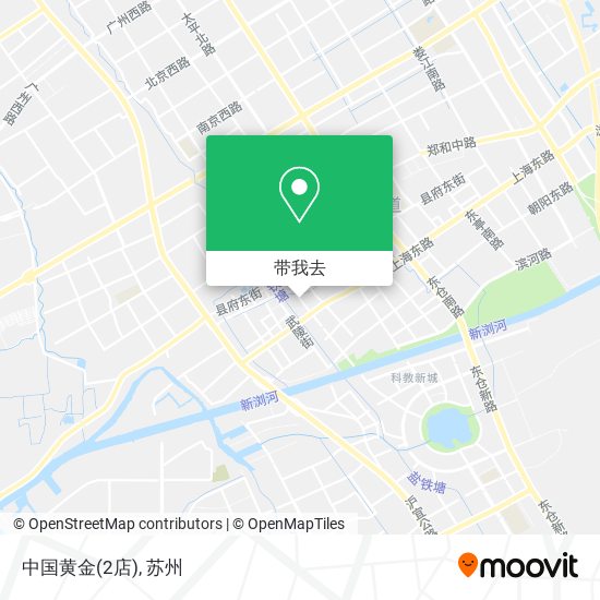 中国黄金(2店)地图