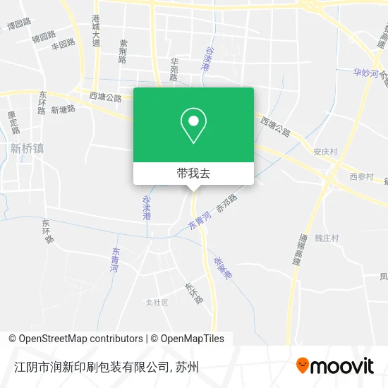 江阴市润新印刷包装有限公司地图