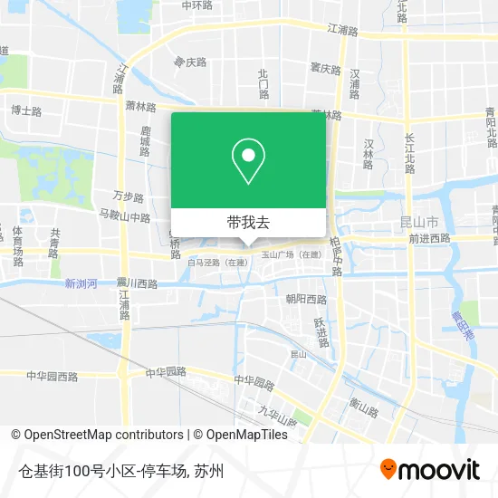 仓基街100号小区-停车场地图