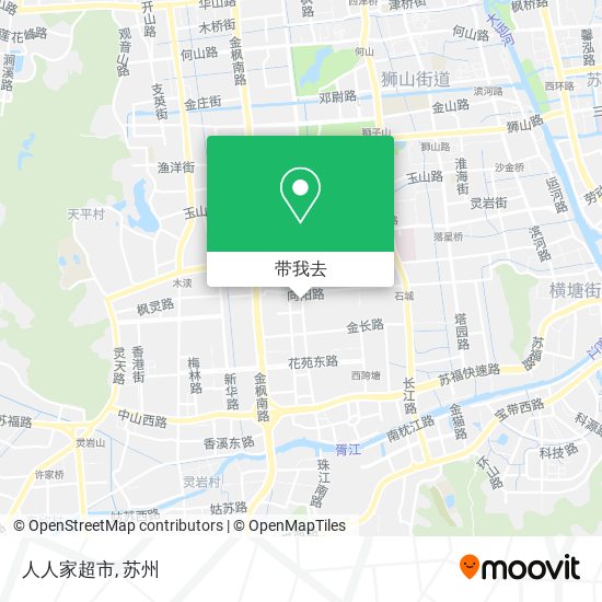 人人家超市地图