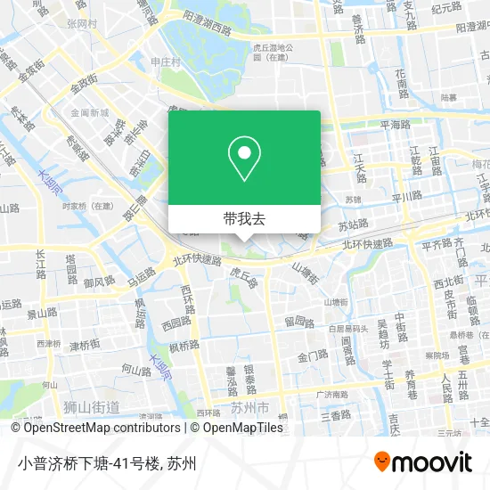 小普济桥下塘-41号楼地图