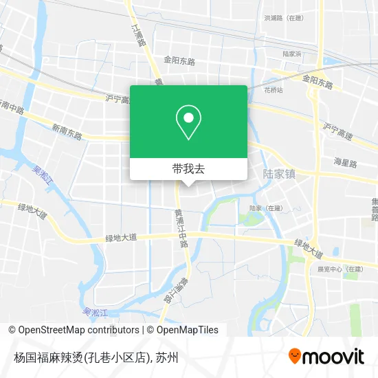 杨国福麻辣烫(孔巷小区店)地图