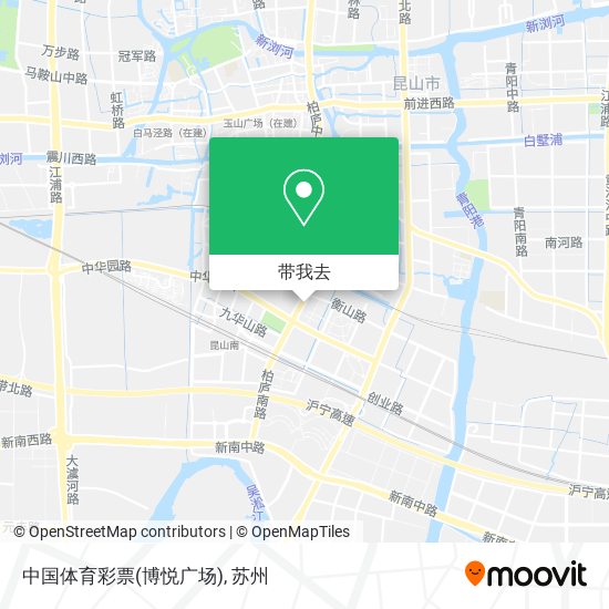 中国体育彩票(博悦广场)地图